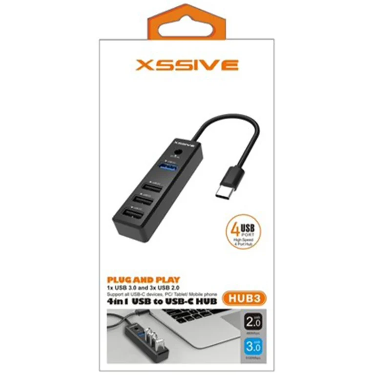 4in1 USB to Type-C XSS_HUB3