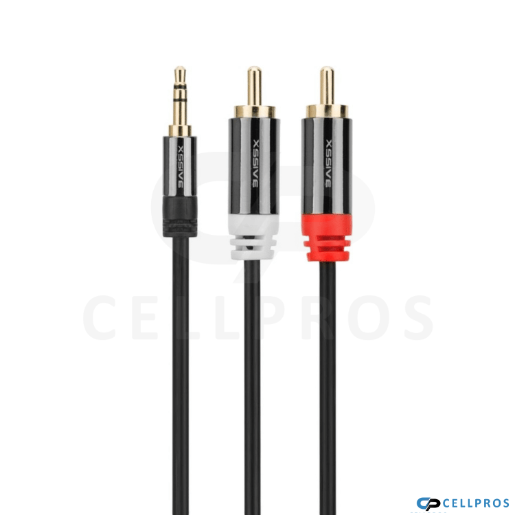 Stereo Audio Cable XSS-3.5MM2RCA 1,8 Meter